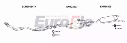 Система выпуска ОГ EuroFlo MZ20020 0204LHD